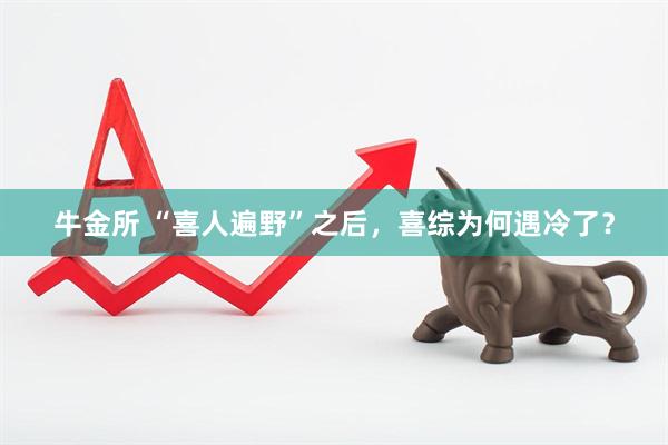 牛金所 “喜人遍野”之后,喜综为何遇冷了?