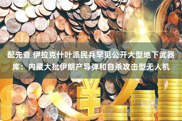 配先查 伊拉克什叶派民兵罕见公开大型地下武器库：内藏大批伊朗产导弹和自杀攻击型无人机