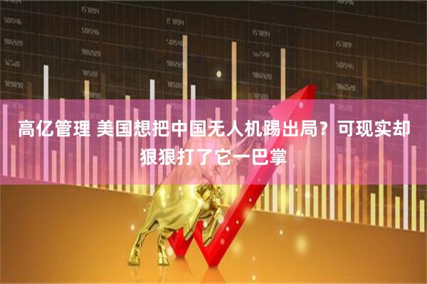 高亿管理 美国想把中国无人机踢出局？可现实却狠狠打了它一巴掌