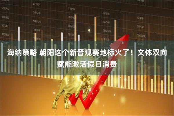 海纳策略 朝阳这个新晋观赛地标火了！文体双向赋能激活假日消费